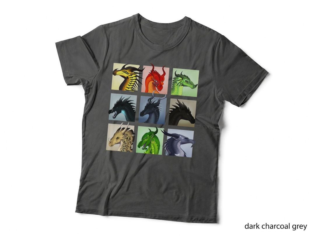WING OF FIRES Legends Fathom Darkstalker Clearsight T-Shirt