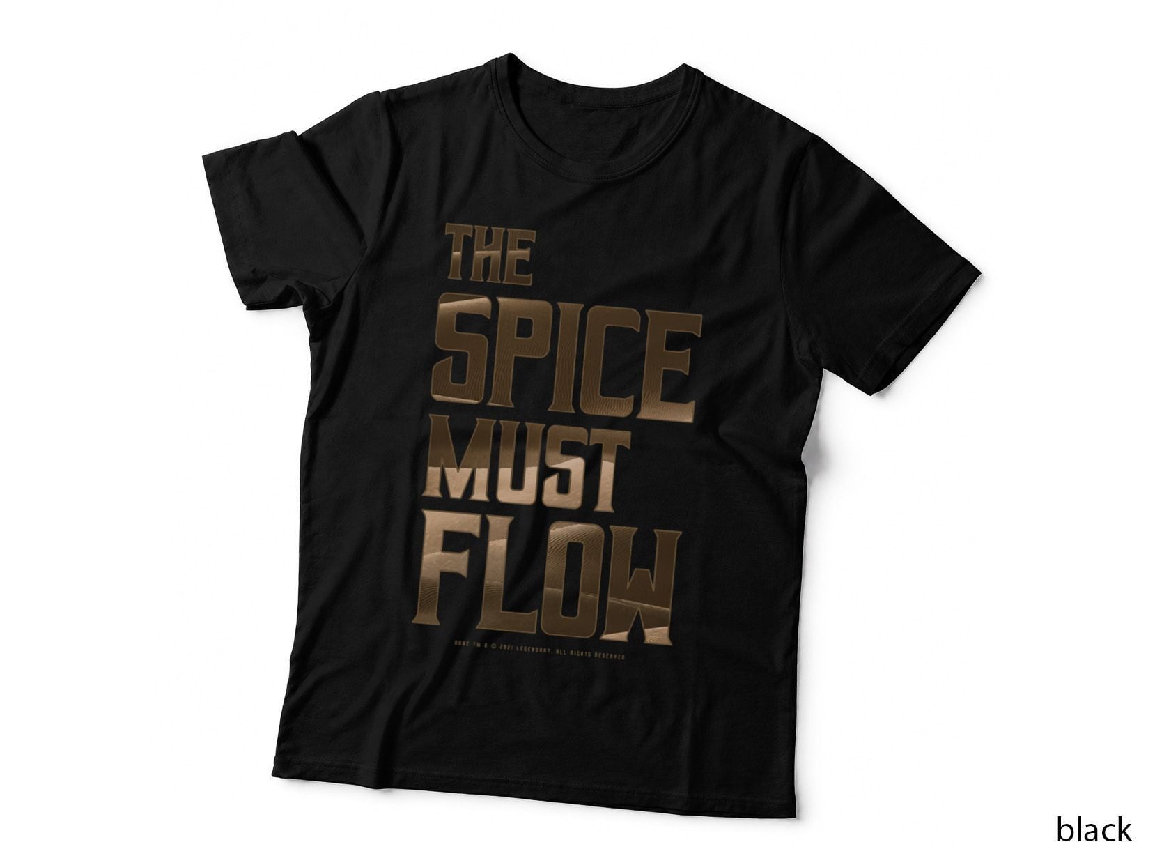 Dune - the Spice Must Flow (Dark) - T-Shirt