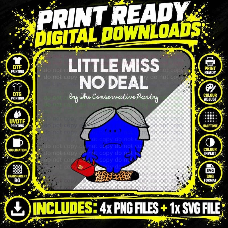 Little MISS NO DEAL Little MISS RUNS Through WHEAT - Png SVG Digital Bundle