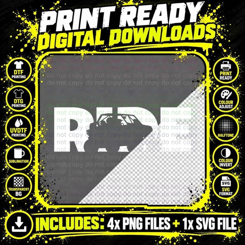 Off Road Quad ATV Apparel - off Road Quad ATV T-Shirt Png SVG Digital Bundle