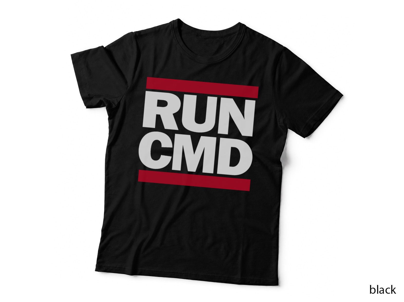 RUN CMD Parody T-Shirt