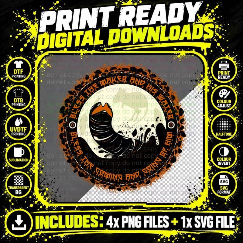 Shai Hulud 2 Essential T-Shirt Png SVG Digital Bundle