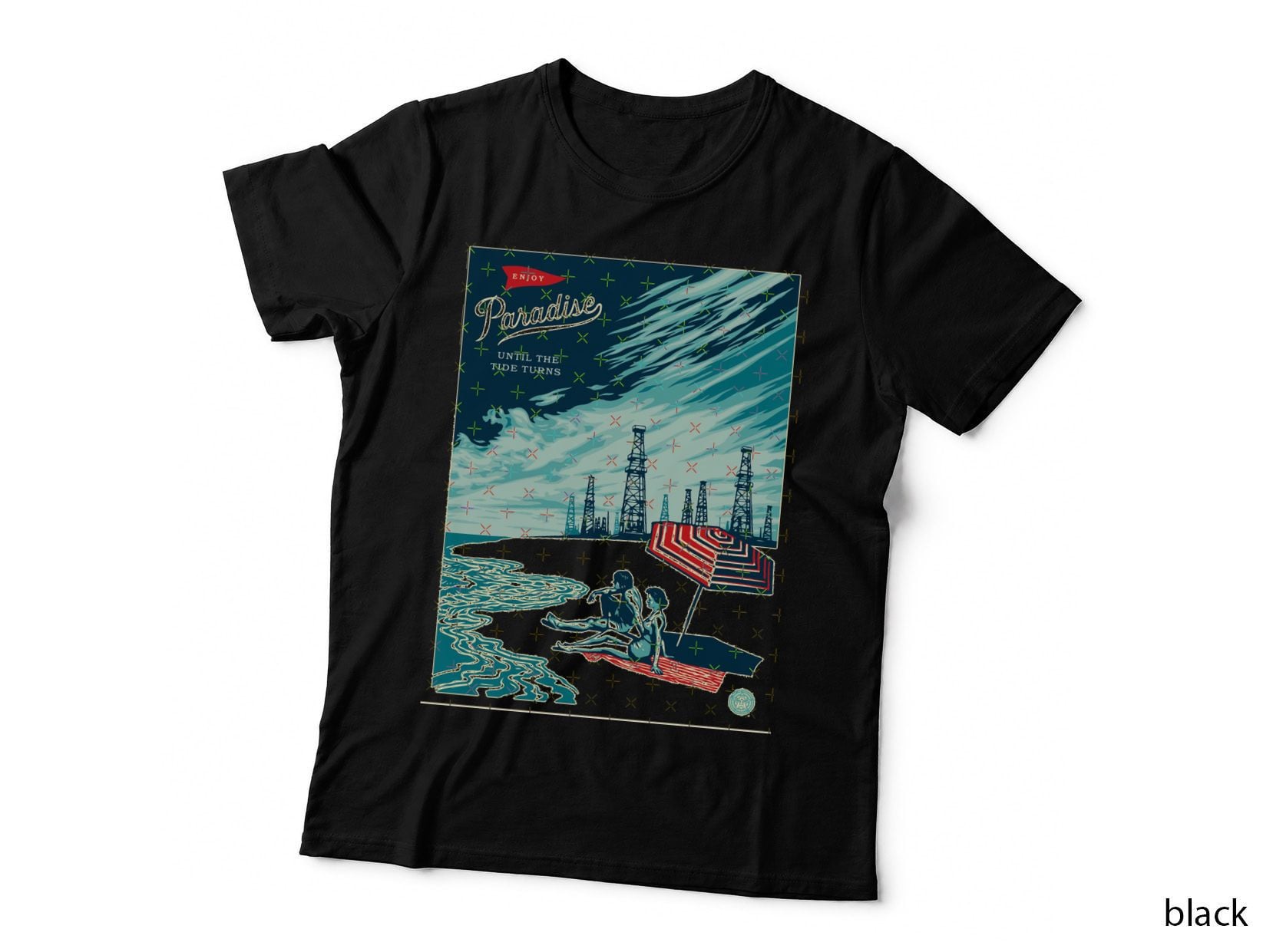 Shepard Fairey Paradise Turns T-Shirt