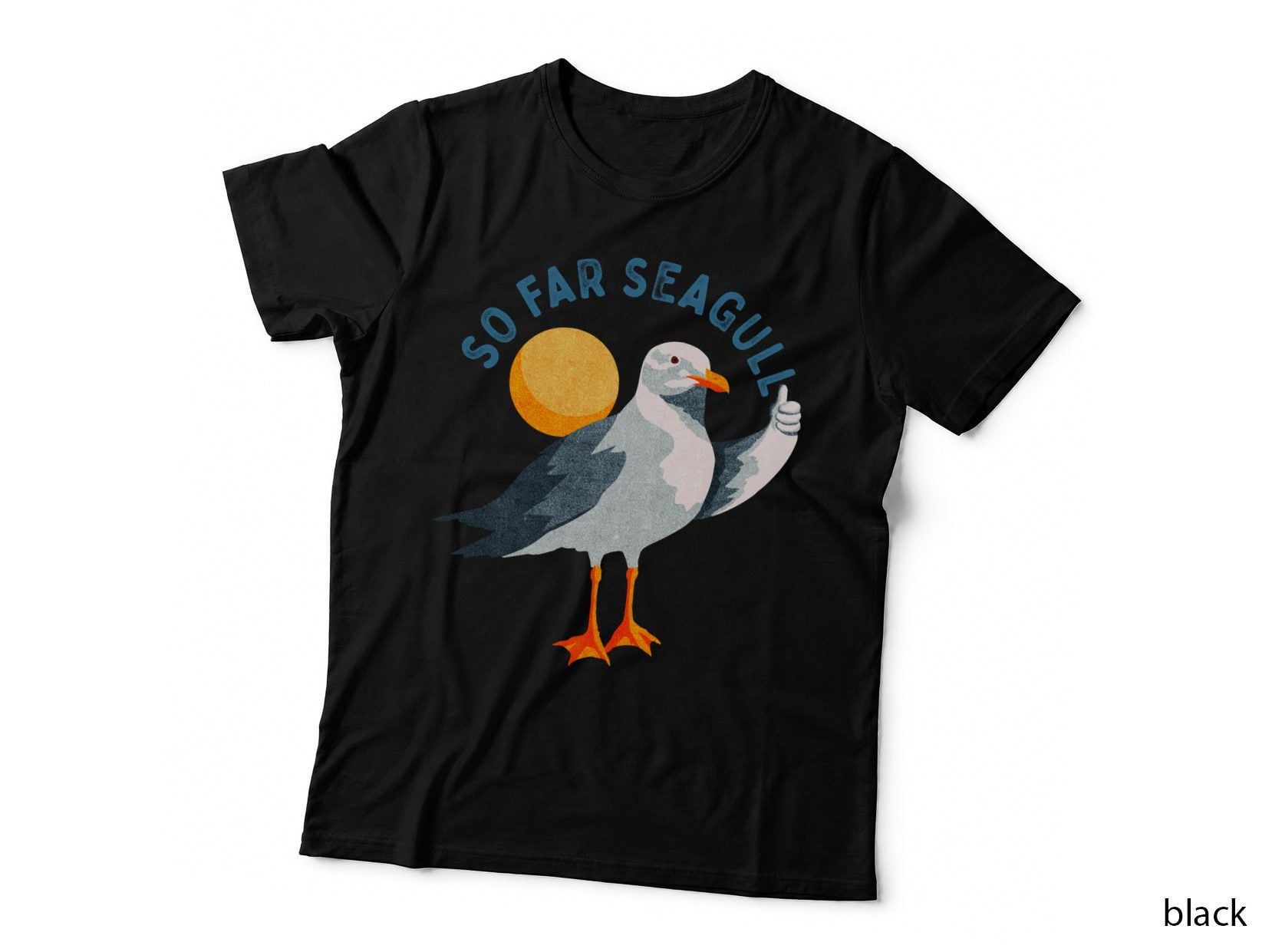 So Far Seagull T-Shirt