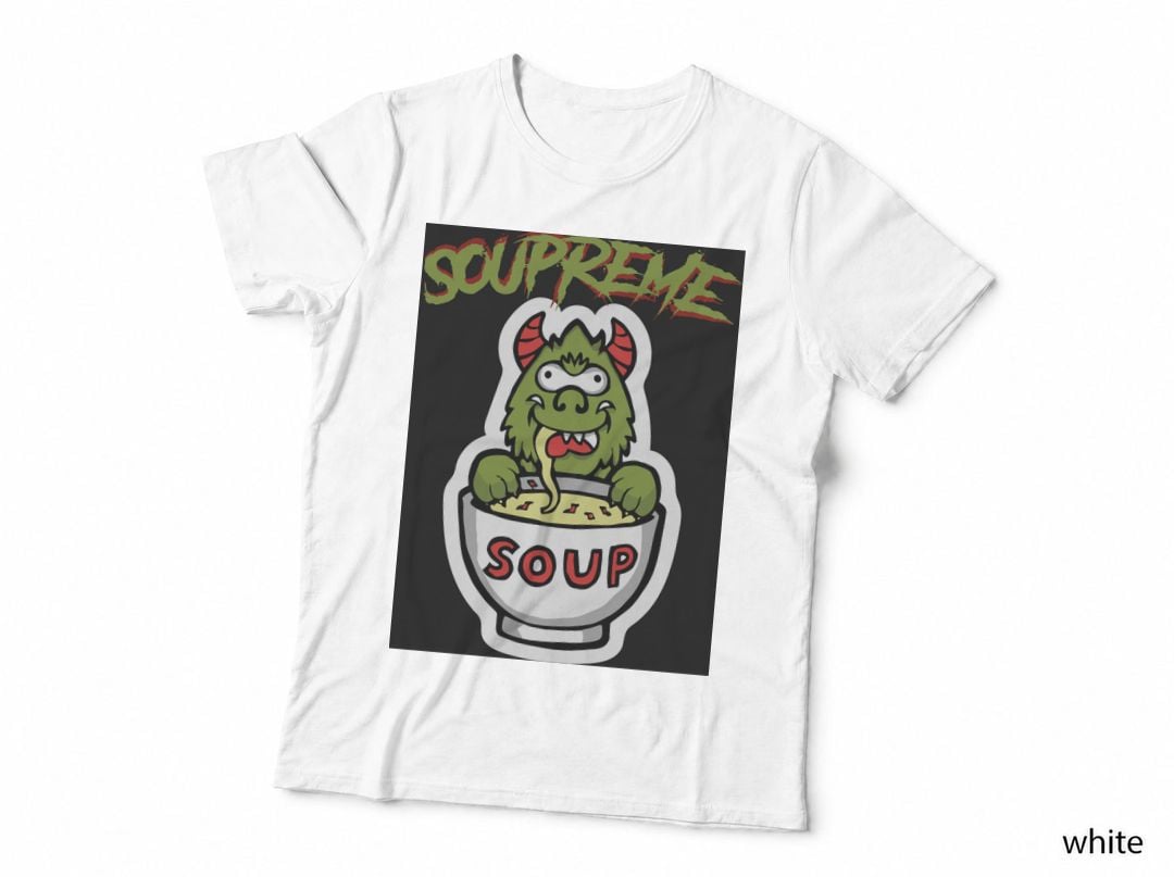 Soupreme Monster Drinking Soup T-Shirt