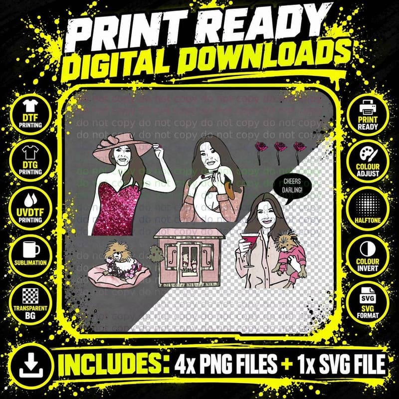 Special Present Vanderpump Rules Cute Graphic Gifts 1 Png SVG Digital Bundle