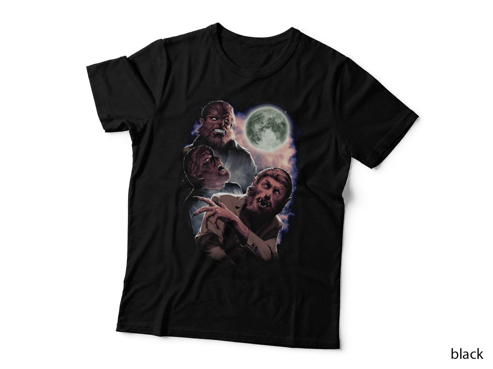 Three Wolfman Moon T-Shirt