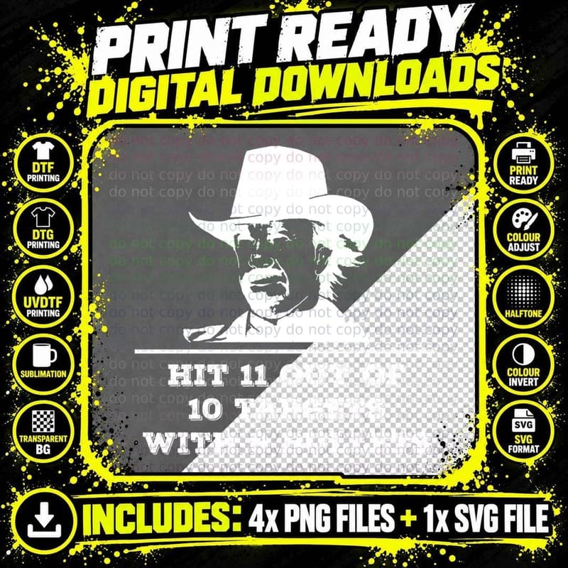Tough Guy Essential T-Shirt Png SVG Digital Bundle