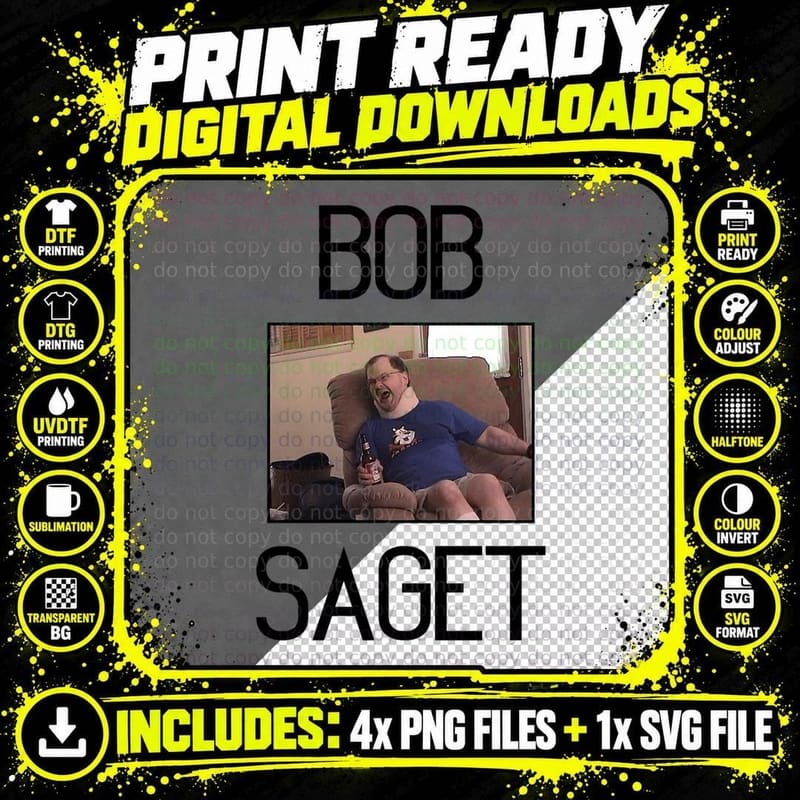Tourettes Guy Essential T-Shirt Png SVG Digital Bundle
