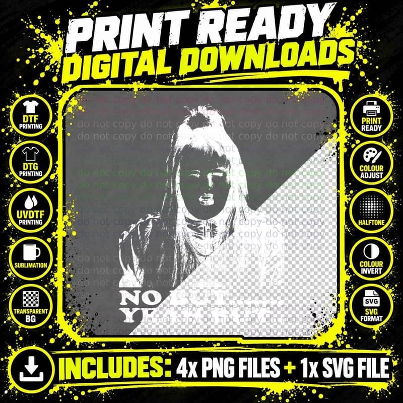 Vicky Pollard, No but, Yeah but, Little Britain T-Shirt Png SVG Digital Bundle