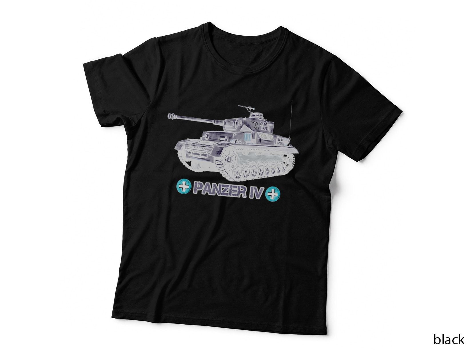 World War 2 German Tank Panzer IV Gift T-Shirt