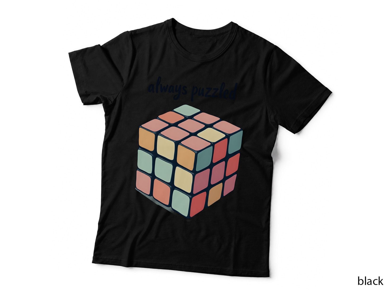 Always Puzzled Rubik's Cube T-Shirt