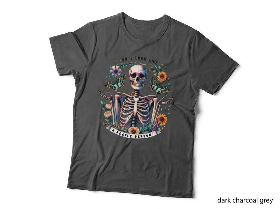 Do I Look Like a People Person Cottagecore Anti-Social Gift T-Shirt