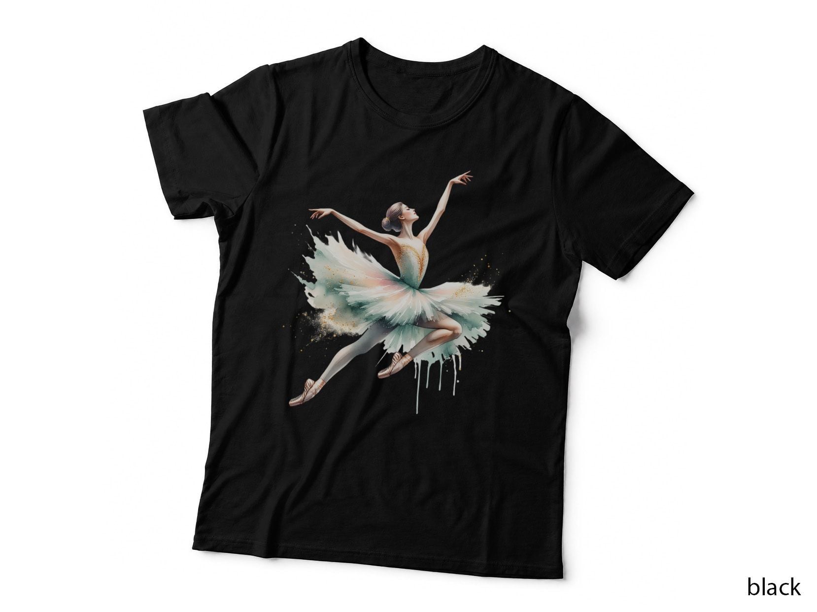 Elegant Ballerina Ballet Dancer Tutu Recital Dance Gift T-Shirt