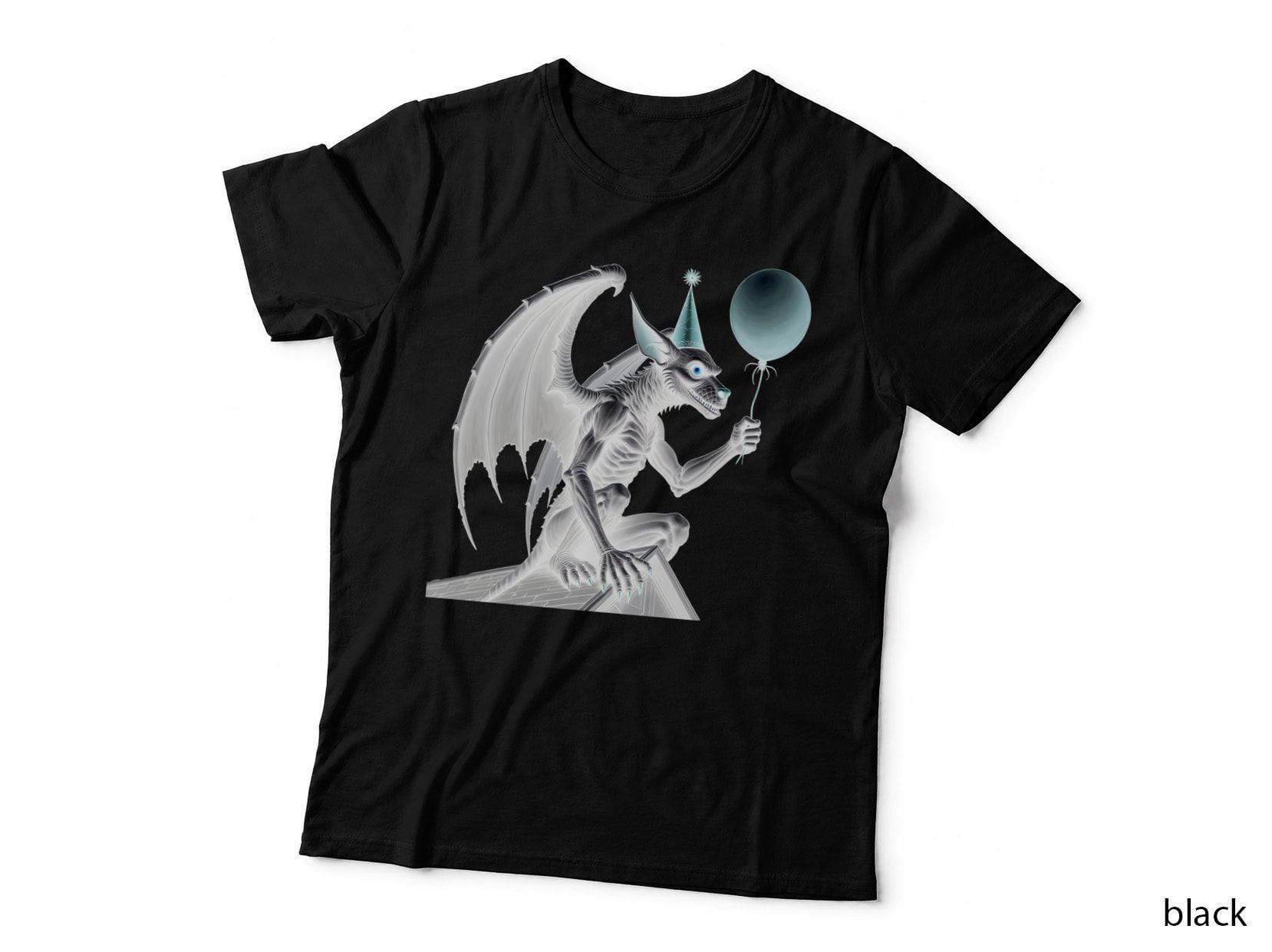 Gargoyle with a Party Hat T-Shirt