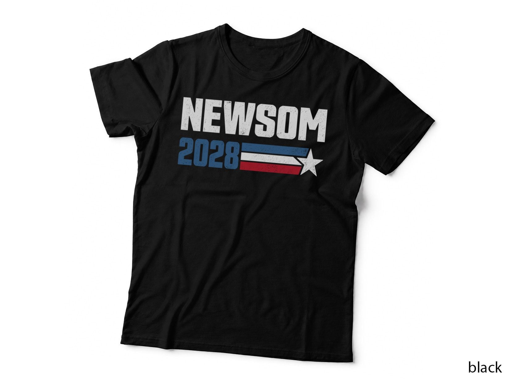 Gavin Newsom 2028 for President Election Campaign Men Gift T-Shirt