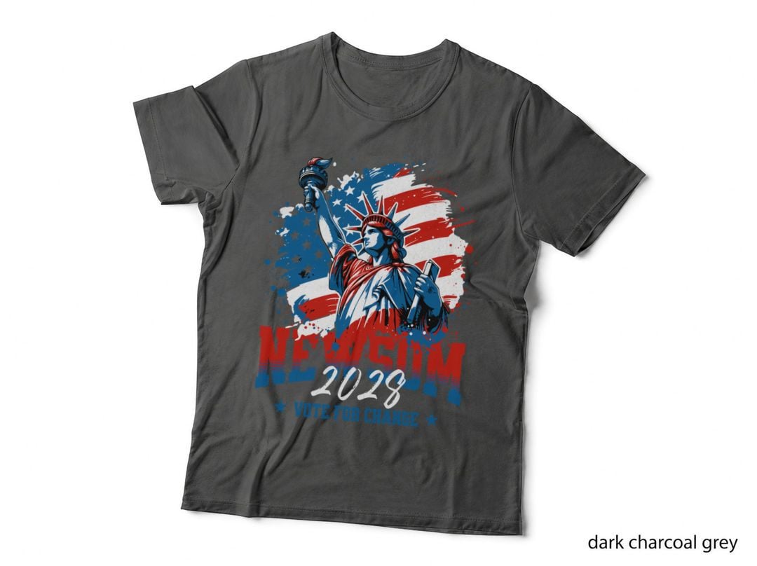 Gavin Newsom 2028 for President Patriotic US Election Gift T-Shirt