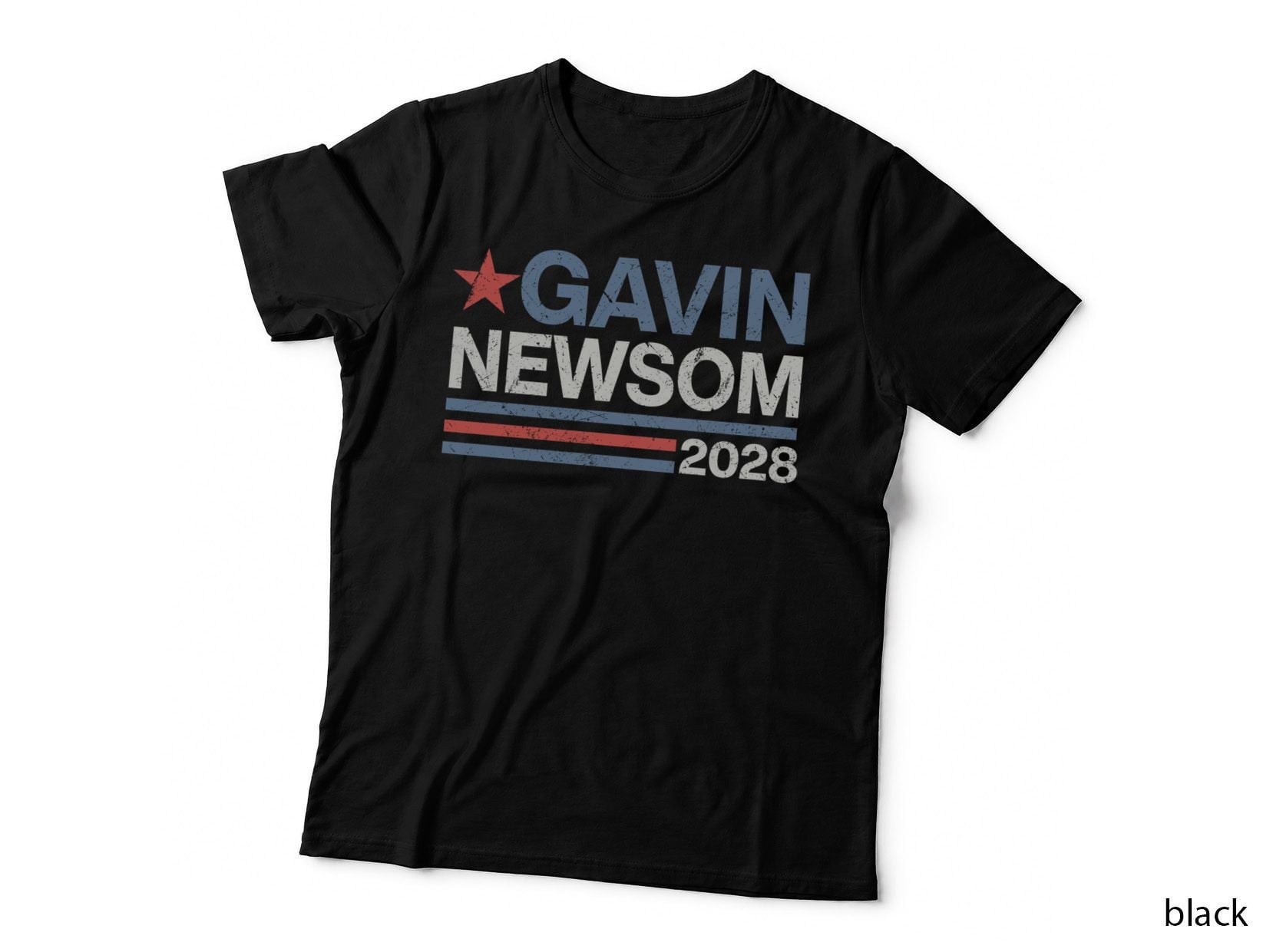 Newsom 2028 Gavin Newsom 2028 President 48 Election Campaign Gift T-Shirt