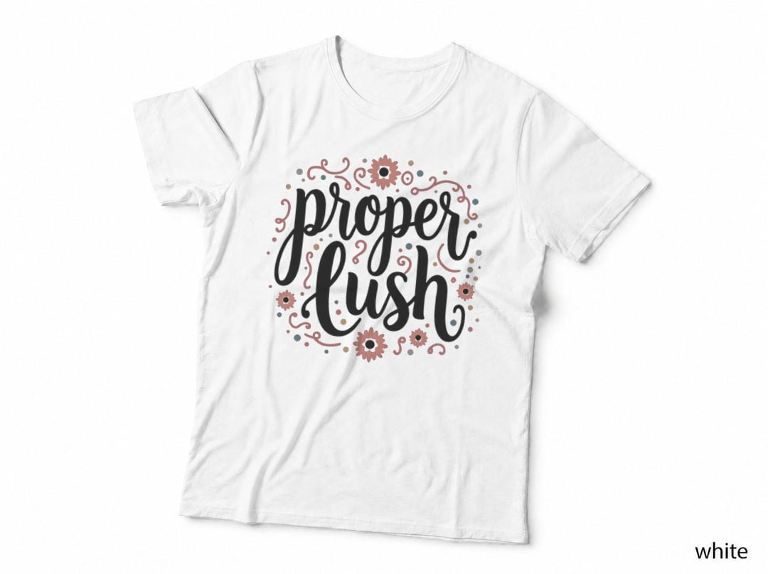 Proper Lush Welsh Rainbow Whimsical Caru Cymru Cymraeg Feel-Good Spirit T-Shirt