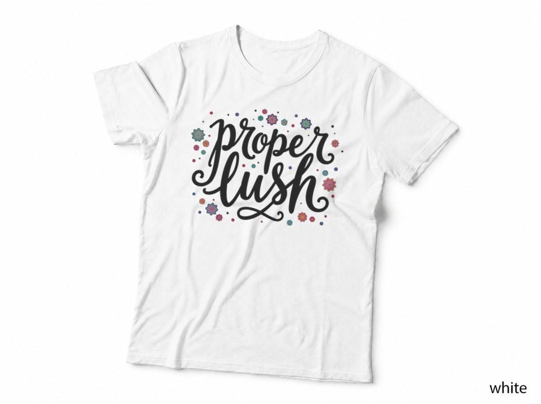 Proper Lush Welsh Rainbow Whimsical Caru Cymru Cymraeg Vibrant Positive T-Shirt