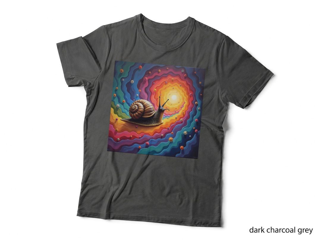 Psychedelic Grumpy Snail T-Shirt