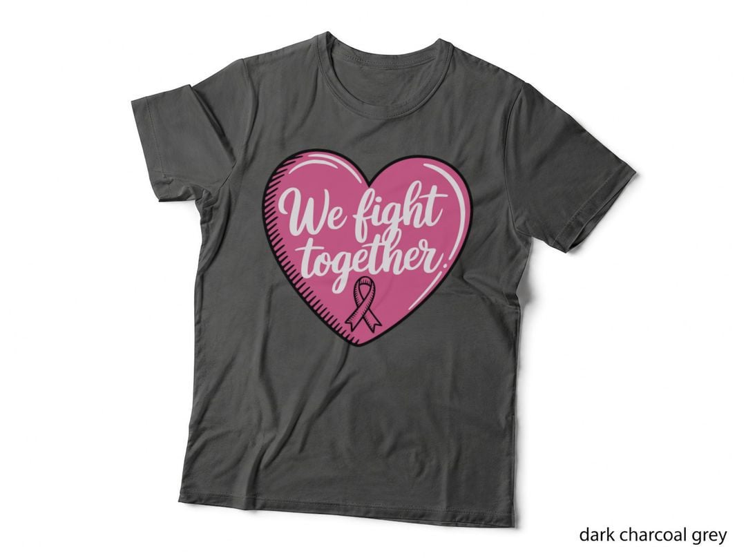 We Fight Together Shirt, Minimalist, Collegiate, Everyday Wear, Gift T-Shirt