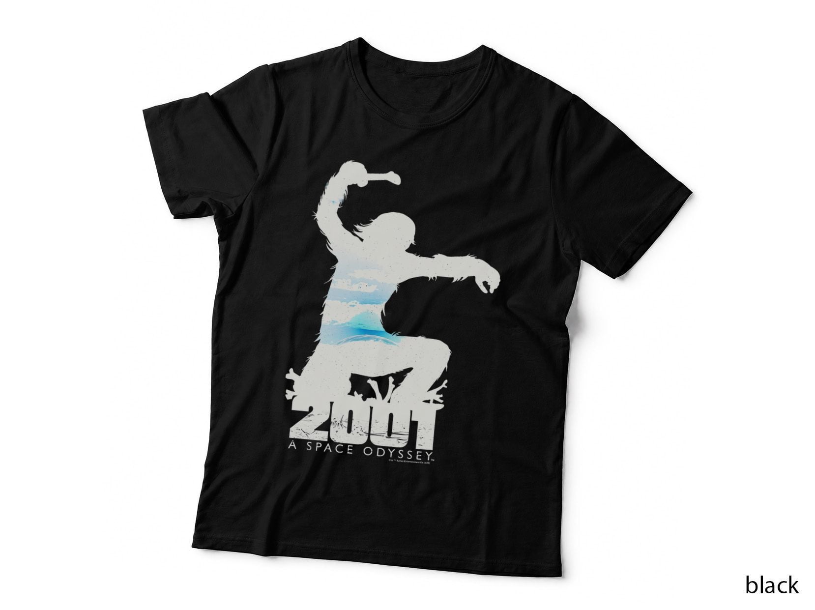 2001 A Space Odyssey Silhouette T-Shirt