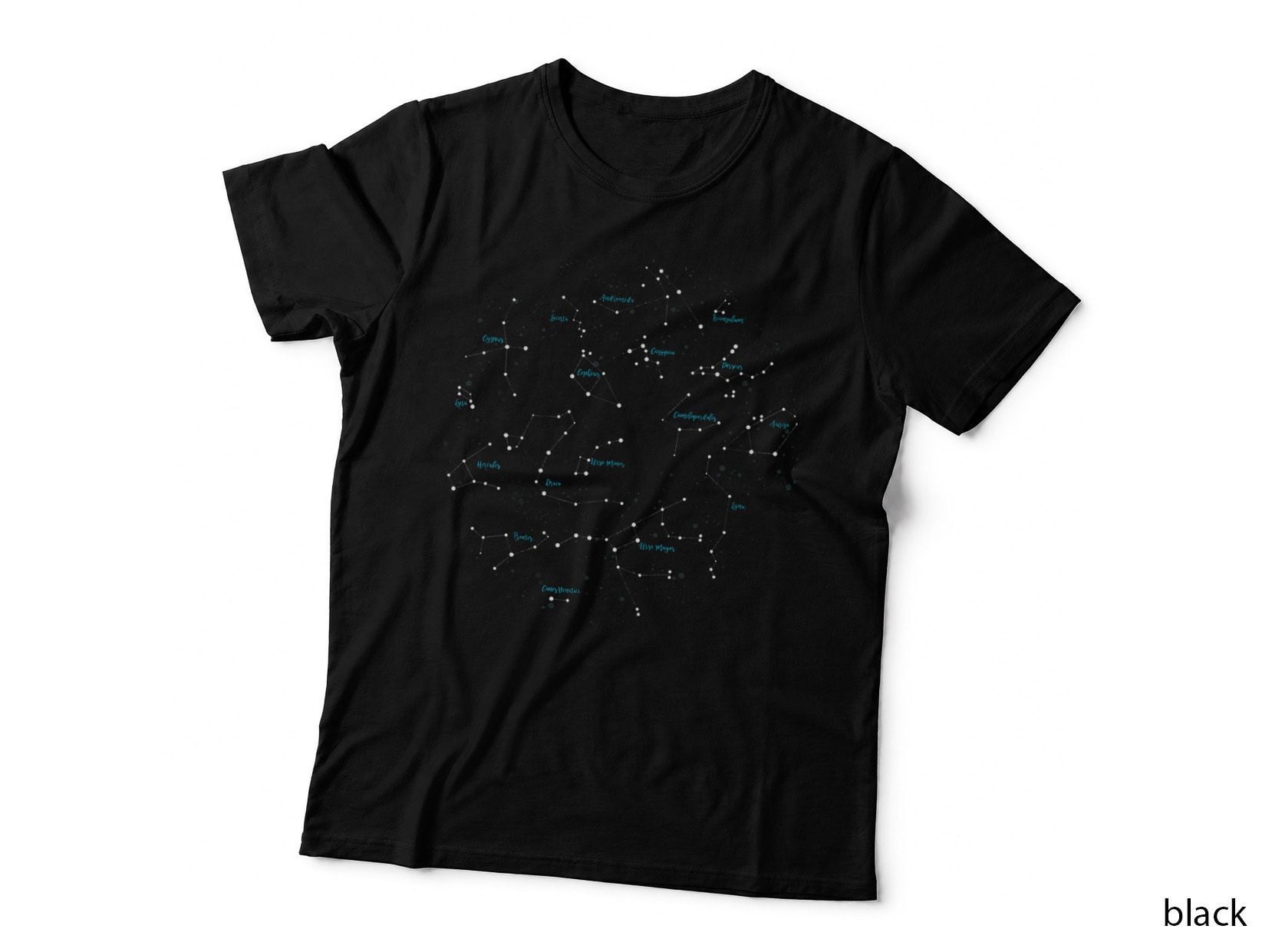 Astronomy T Shirt Star Constellation Sky Map T-Shirt