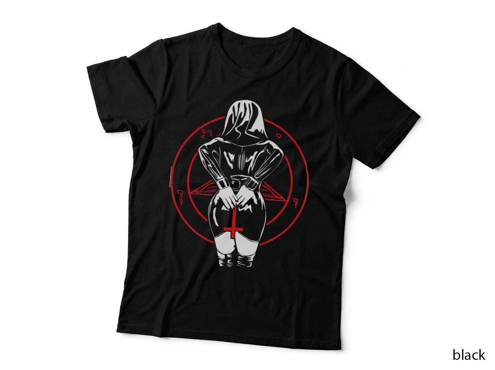 Bad Nun Sexy Satanic T-Shirt