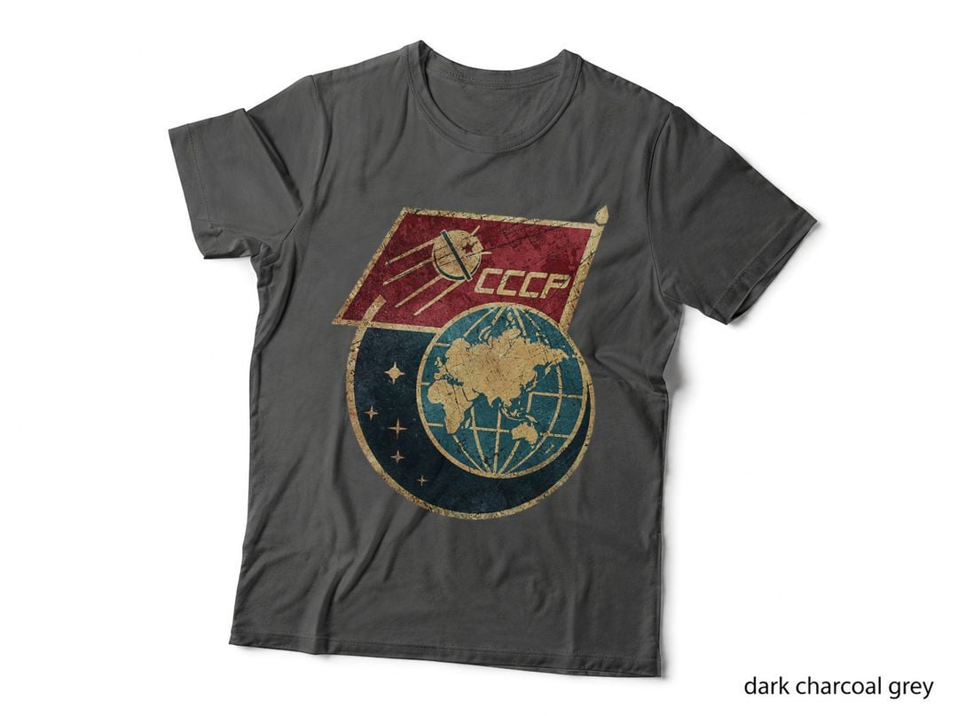 CCCP Original Russian Space Program USSR Gift T-Shirt