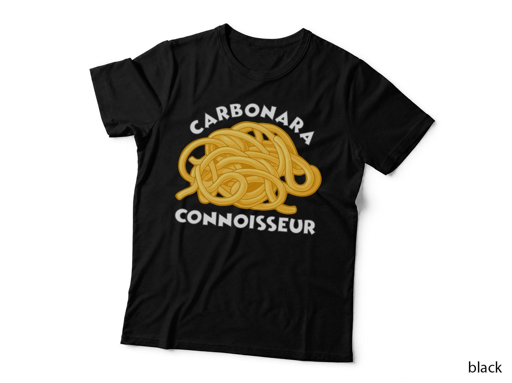 Carbonara Connoisseur Italian Carbonara Pasta T-Shirt