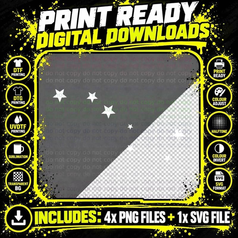 Constellation Big Dipper Stars Asterism Astronomy Night Png SVG Digital Bundle