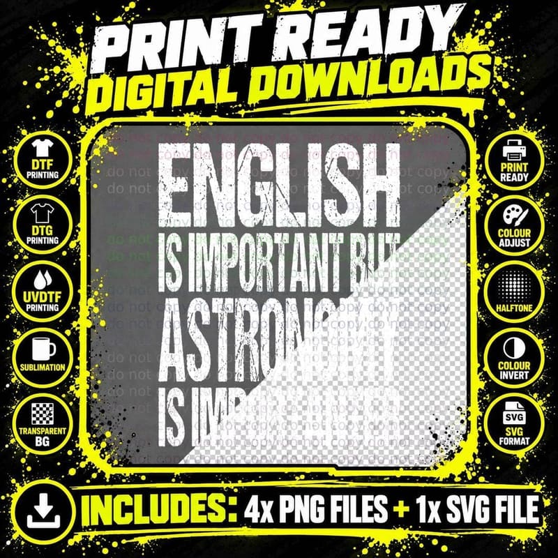 Fun Astronomy Lover Saying - Astronomy Enthusiasts Png SVG Digital Bundle