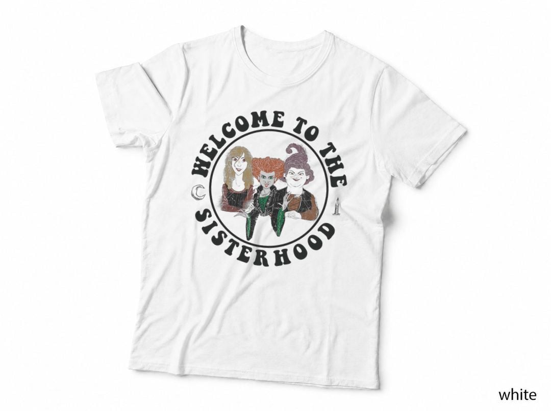Hocus Pocus Sanderson Sisters Welcome to Sisterhood T-Shirt