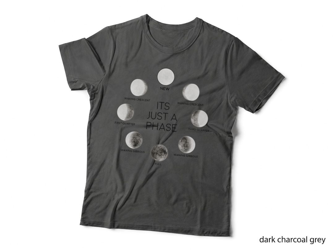 Just a Phase Moon Lunar Space Gift T-Shirt