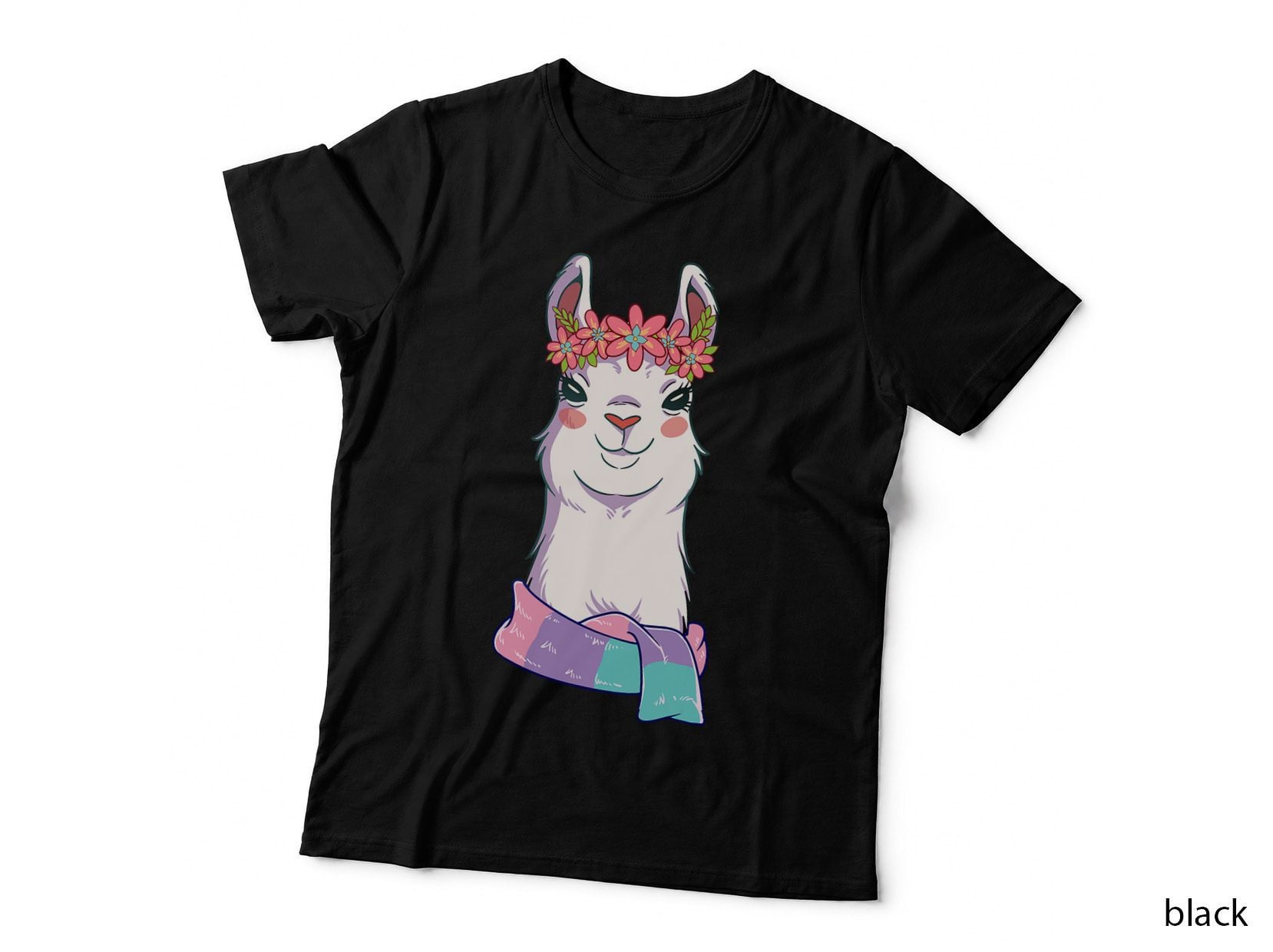 Llama Alpaca Llamas Lover Kids Girls Women T-Shirt