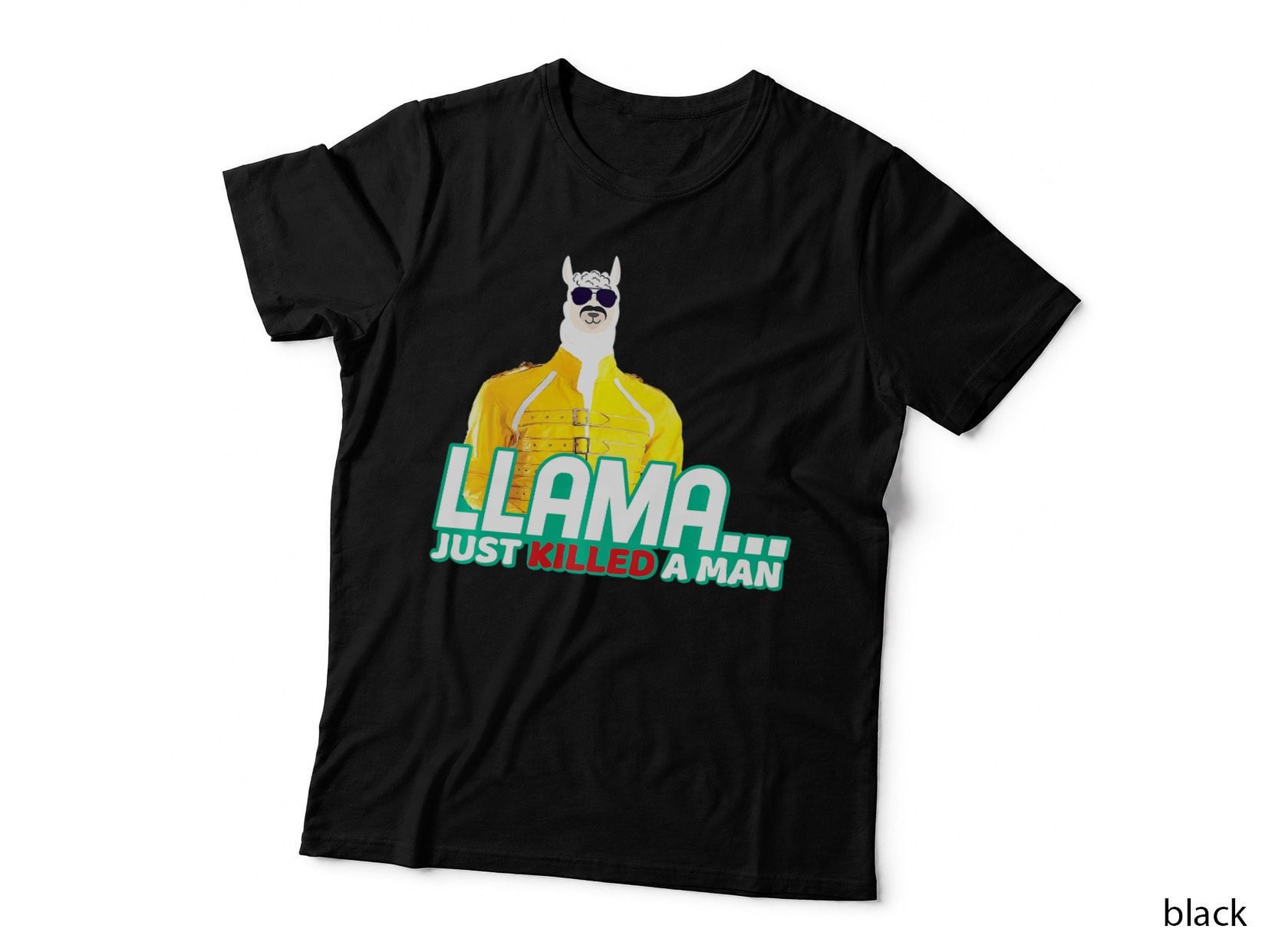 Llama Just Killed a Man' Adorable Alpaca Llama Trendy Shirt, Alpaca T-Shirt