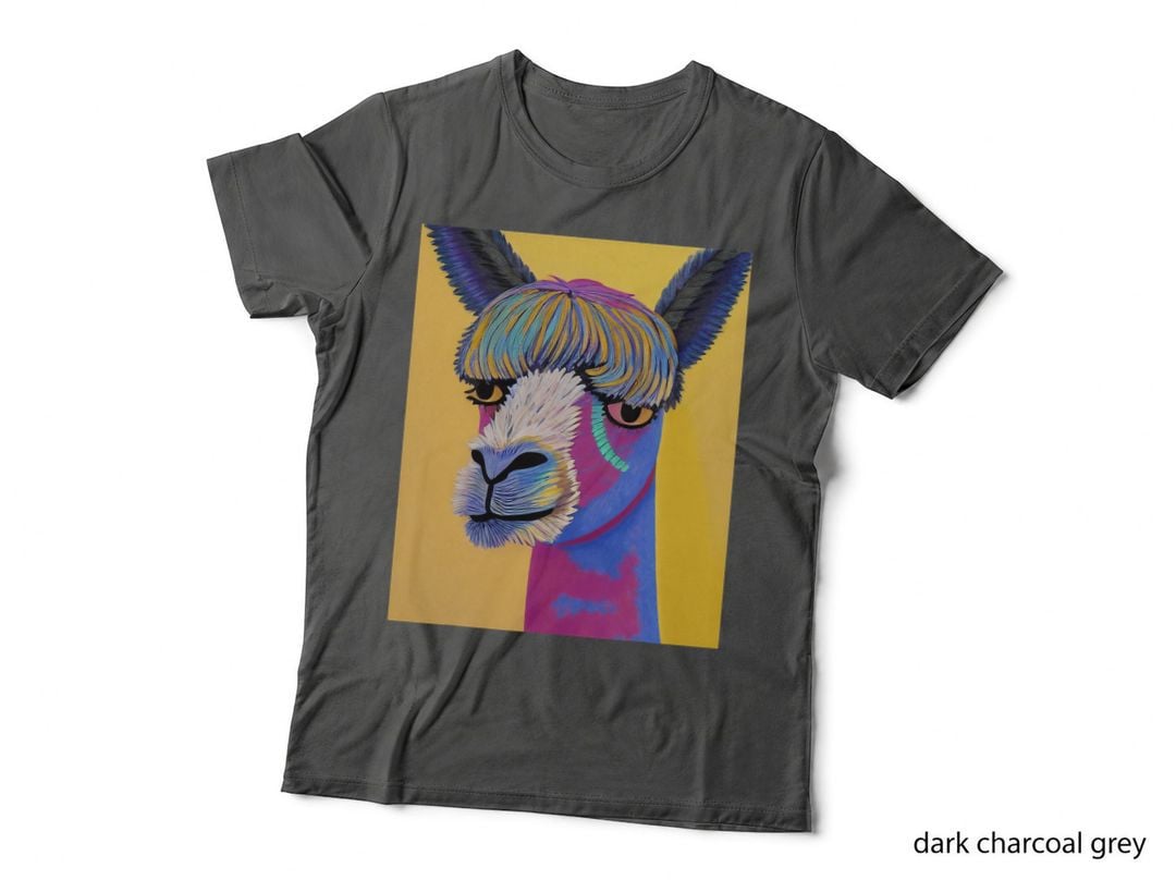 Modern Art Alpaca T-Shirt