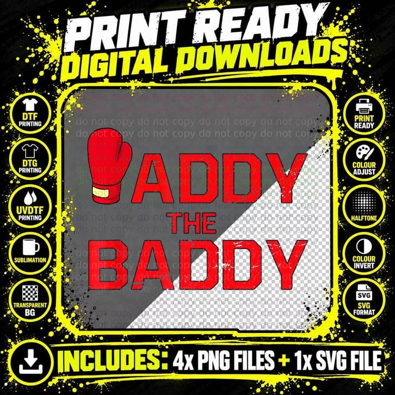 Paddy the Baddy Martial, Exclusive Fashion T-Shirt Png SVG Digital Bundle