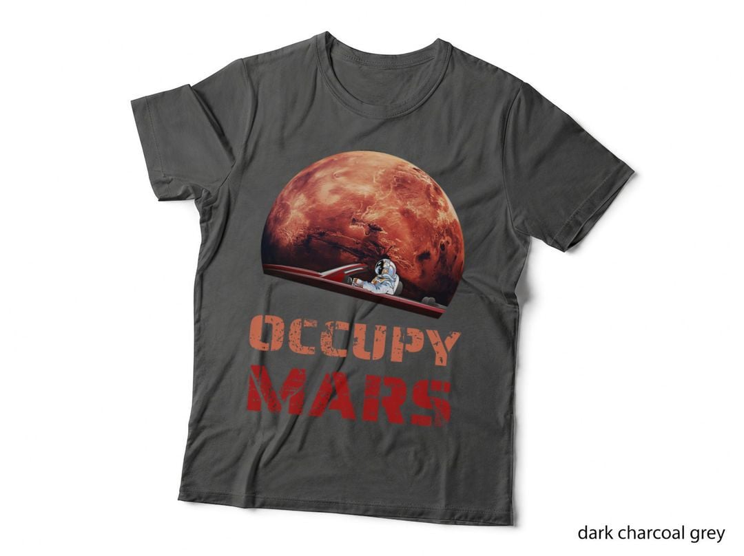 Space Explorer Occupy Mars Astronomy T-Shirt