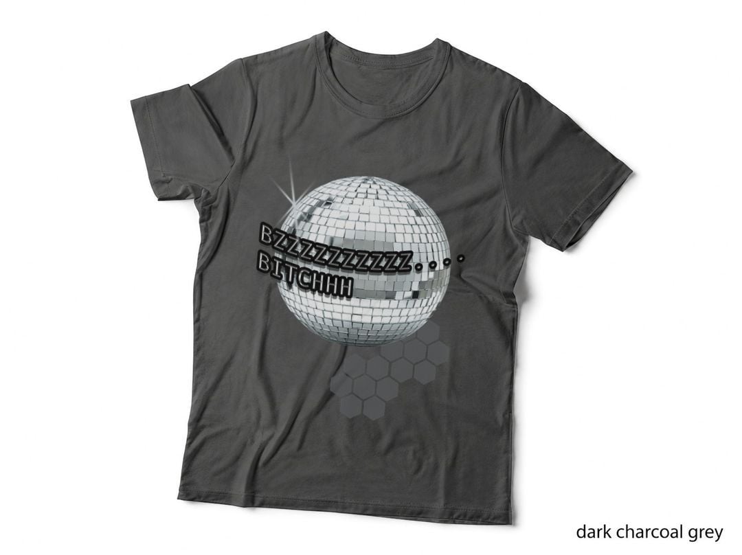 Disco Queen Superstar Bzzzz Bitch T-Shirt
