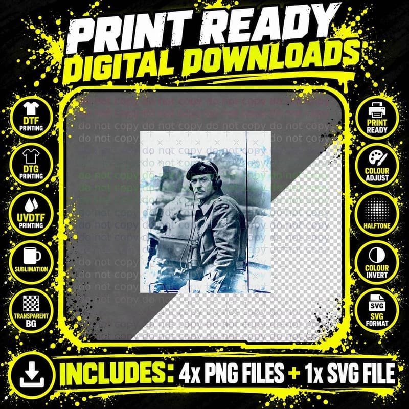 Tank Commander Coke Cocaine Pablo T-Shirt Png SVG Digital Bundle