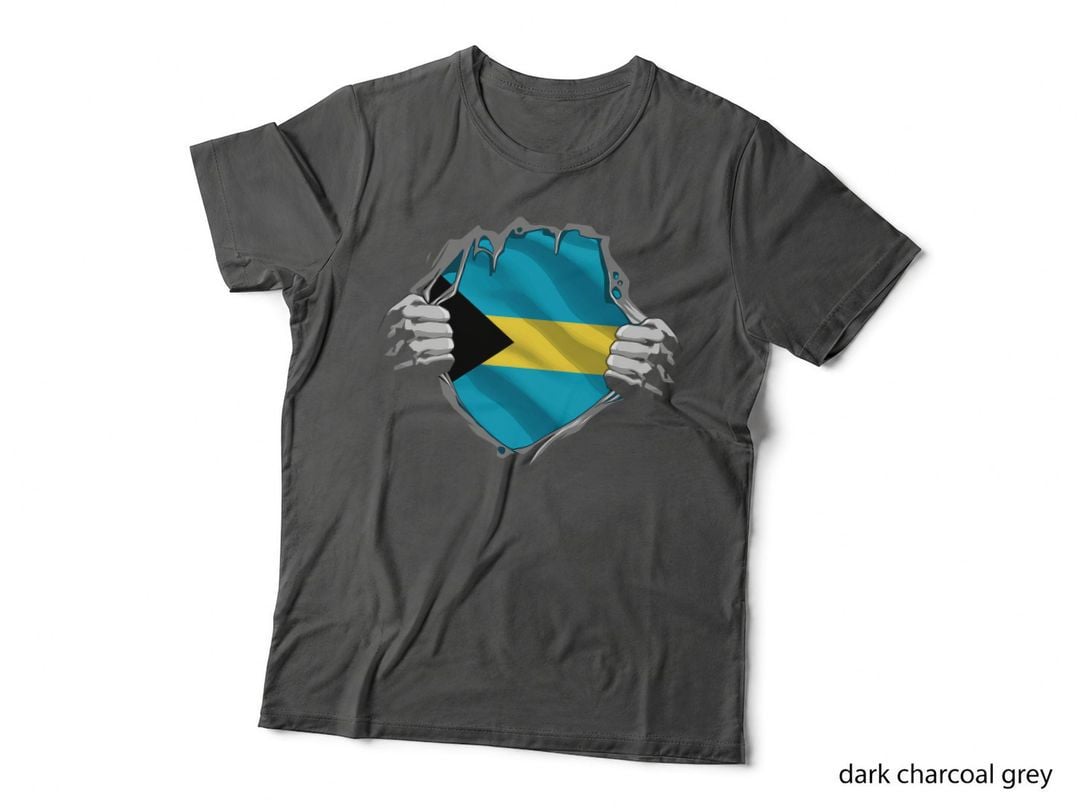 Bahamas Tshirt Super Bahamian Flag Bahamas Independence T-Shirt