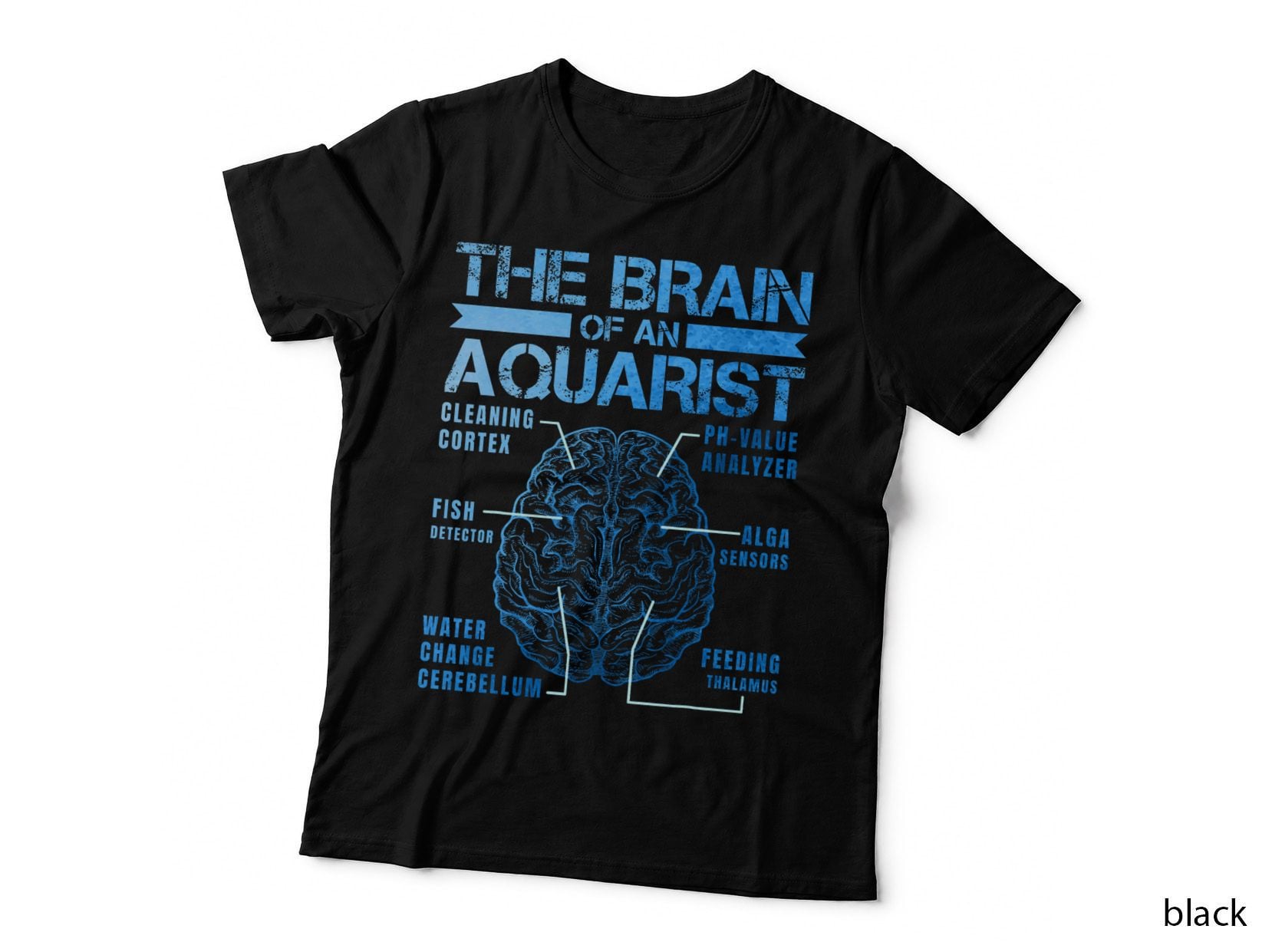 Brain of a Aquarist for a Fish Aquarium T-Shirt