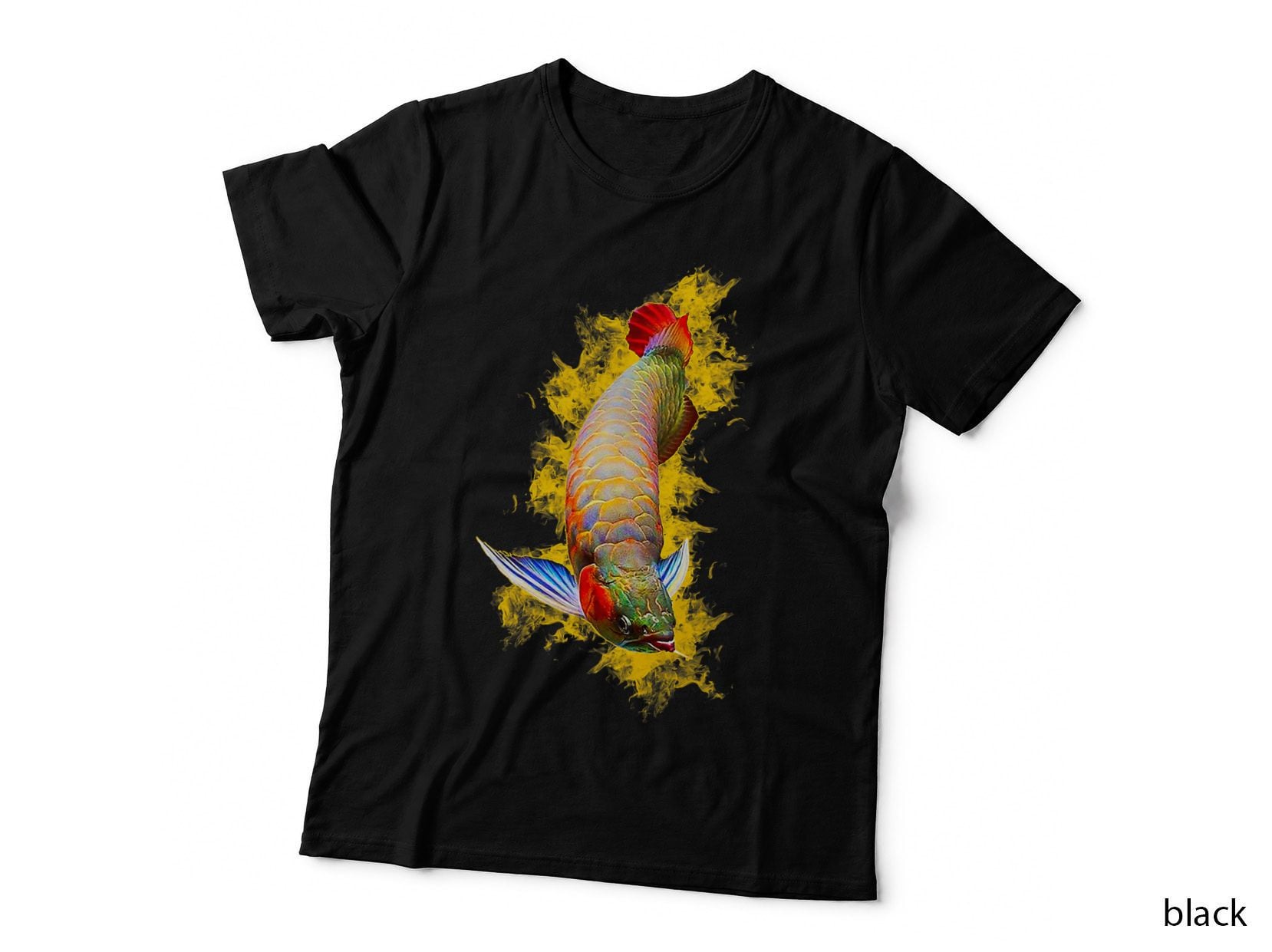 Colorful Arowana Fish - Aquarium Hobbyist Gift T-Shirt