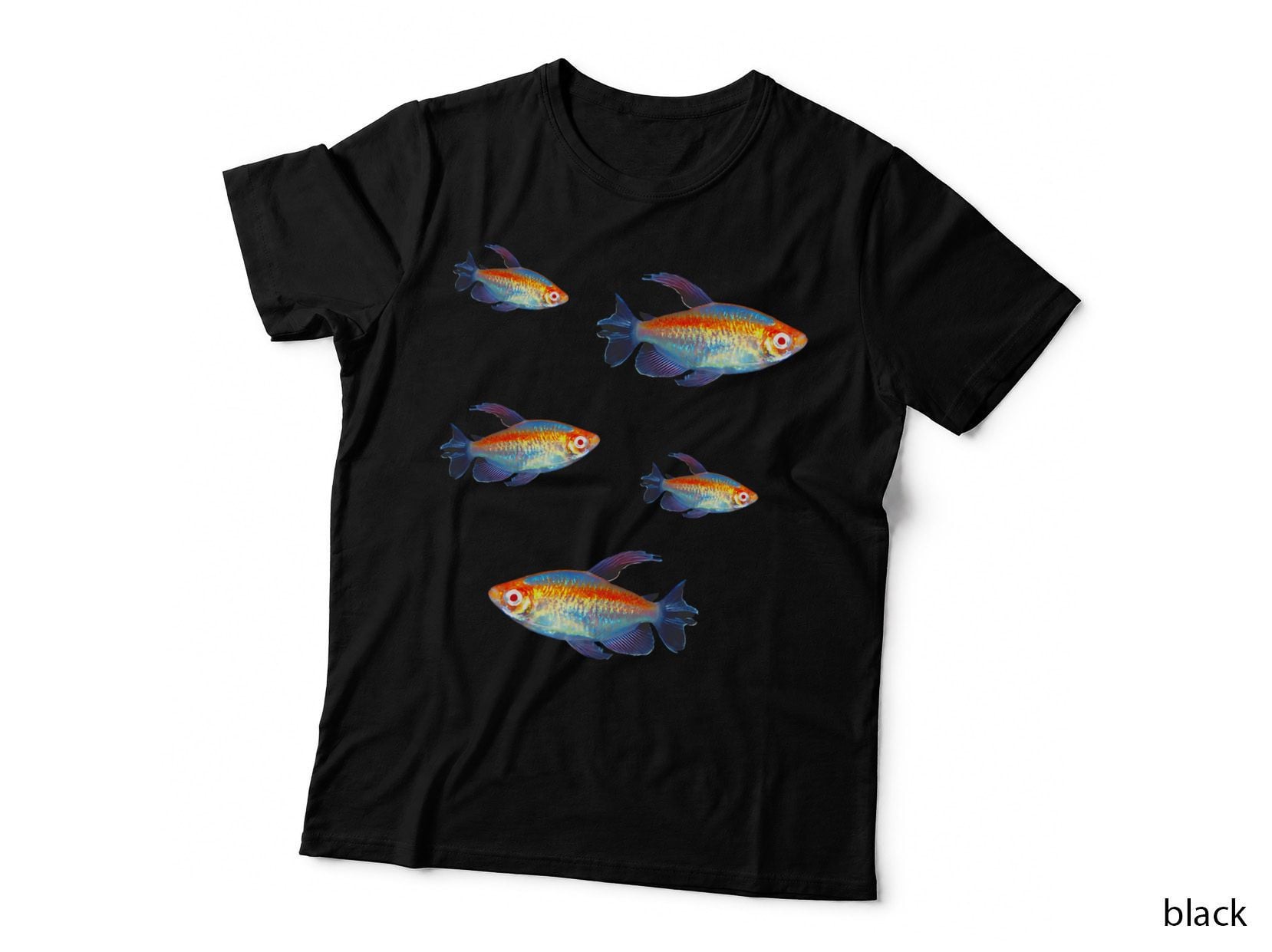 Congo Tetras Aquarium Fish Tank Schooling Fish Lovers T-Shirt