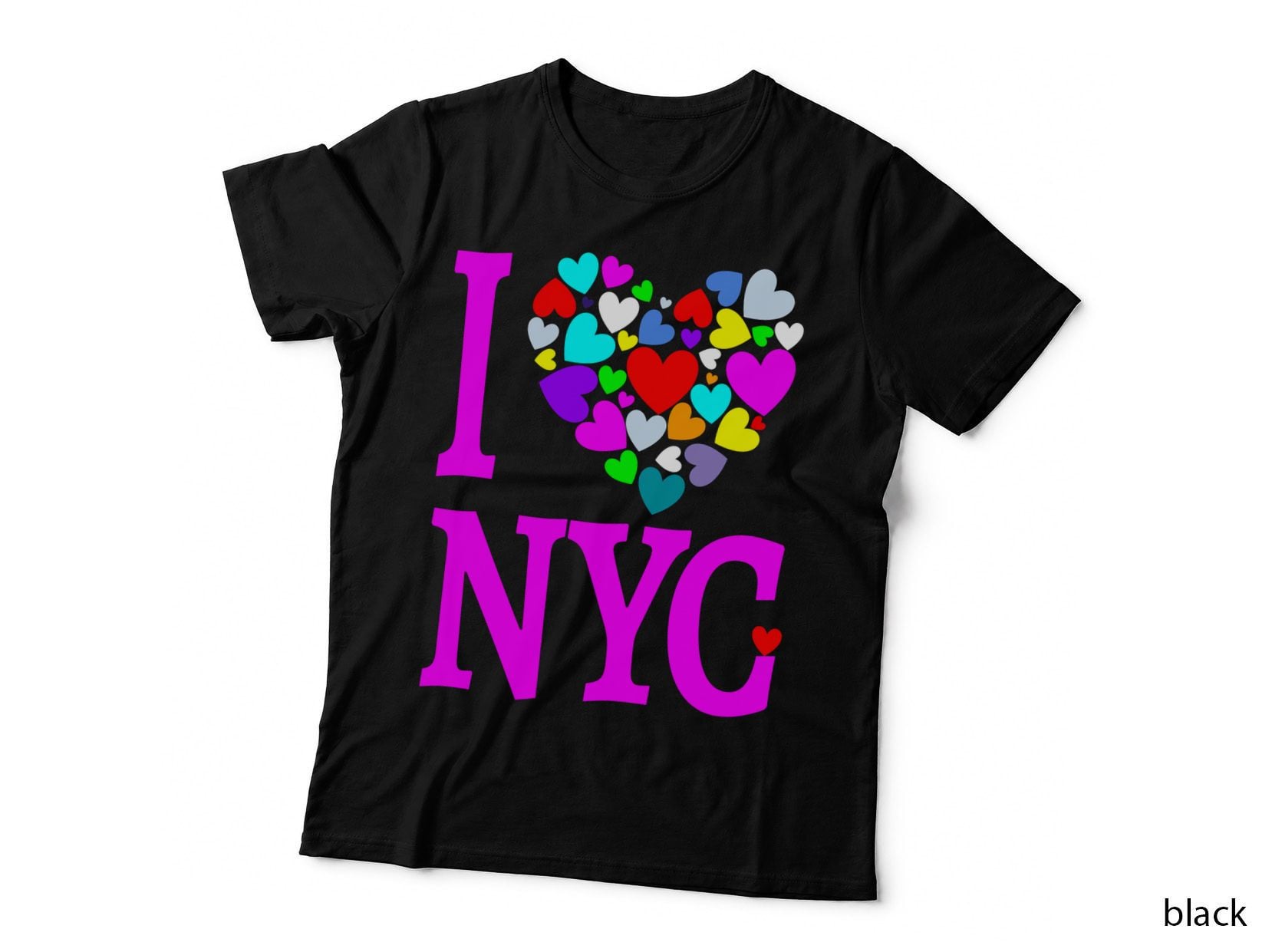 I Love NYC Hoodie Heart Design New York City Gift Souvenir T-Shirt