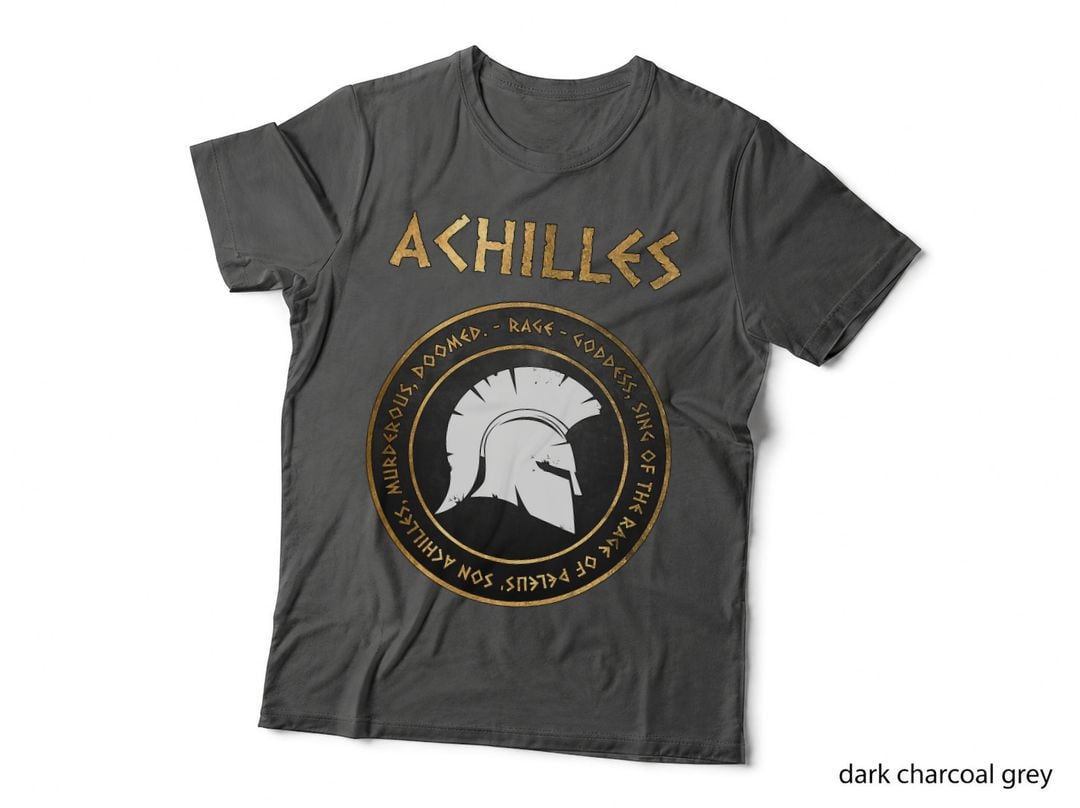 Rage of Achilles Ancient Greek History Homer the Iliad T-Shirt