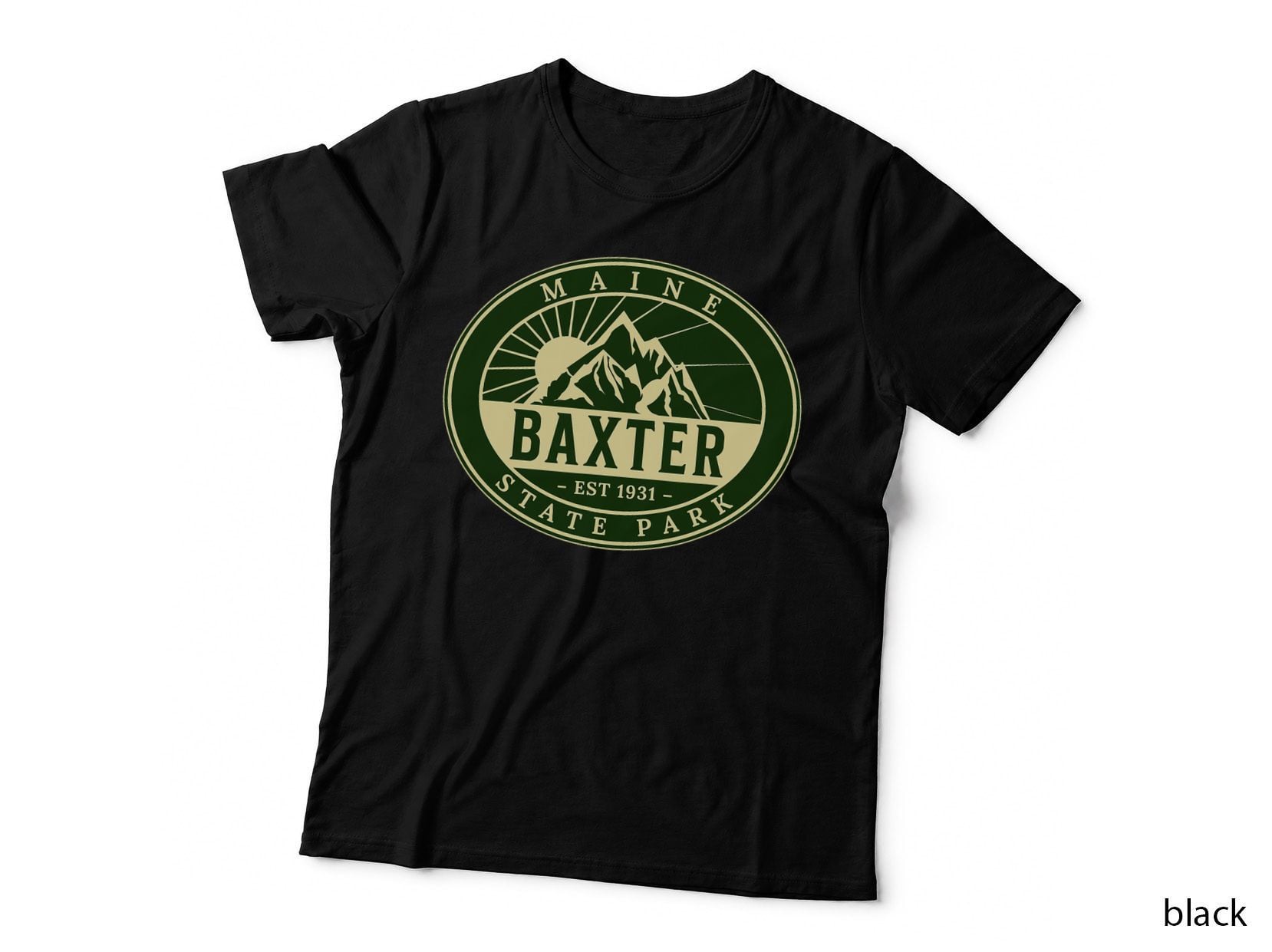 Baxter State Park Maine Nature Hike Outdoors T-Shirt
