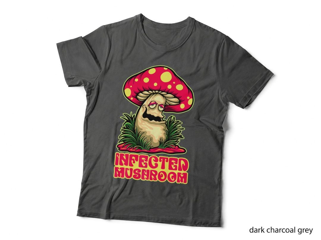 Infected Mushroom Nature Plant Mushroom, Gift for Lover T-Shirt